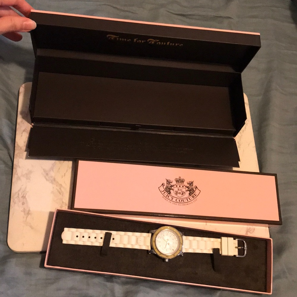 Vintage Juicy Couture Swarovski Crystal Watch
